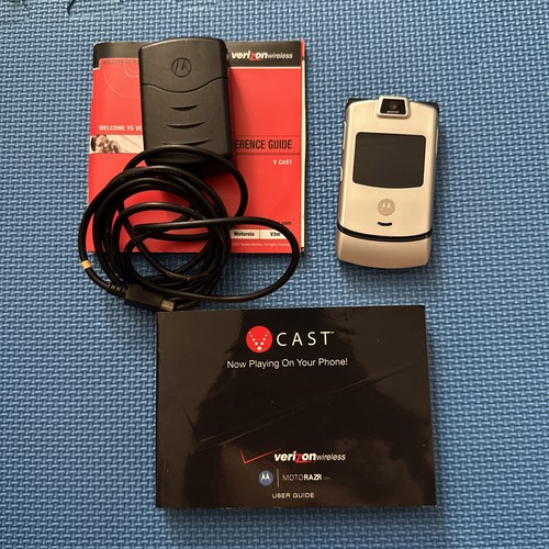 Motorola razr silver - v3,