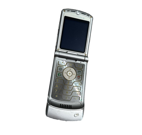 Motorola razr silver - razr, retro